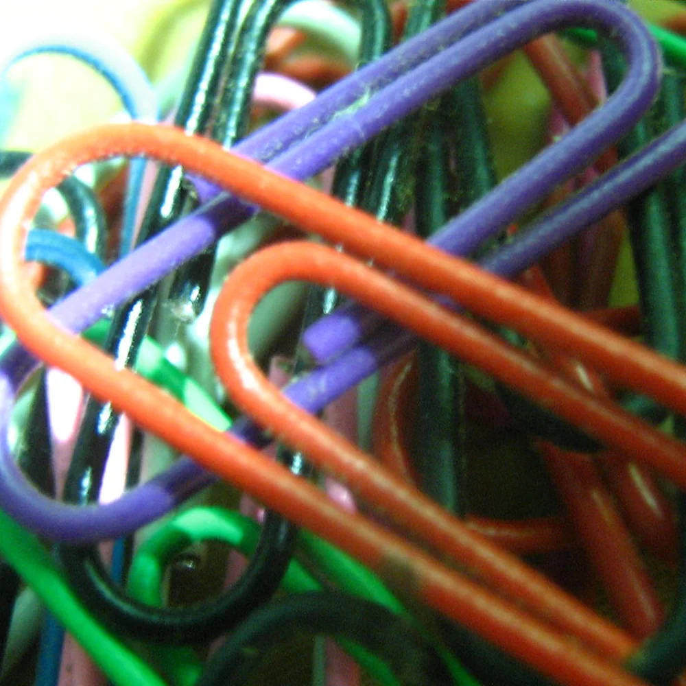 Metal Paper Clip Set