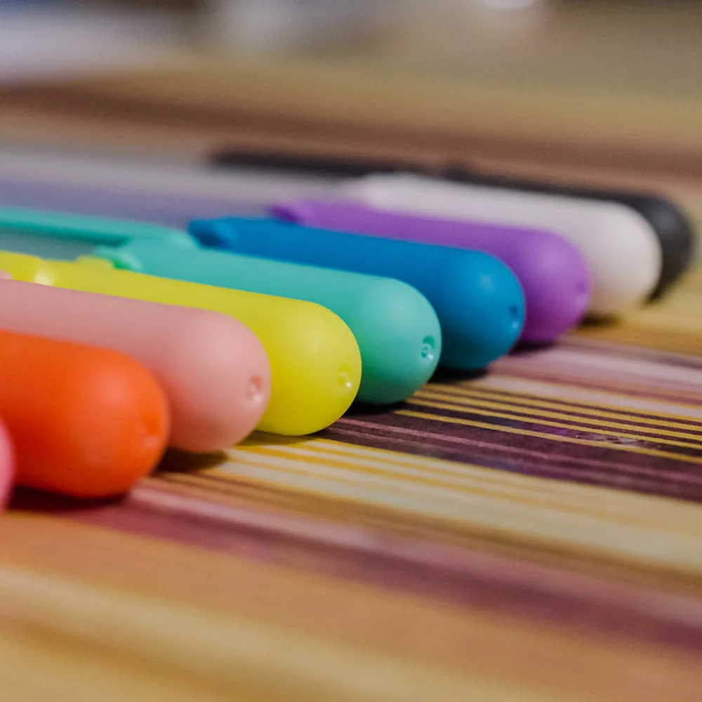 Fine Line Black Gel Pen Set